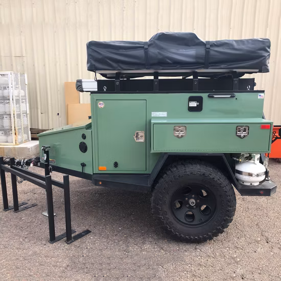 Rimorchi per discarica da campeggio a sospensione alimentare