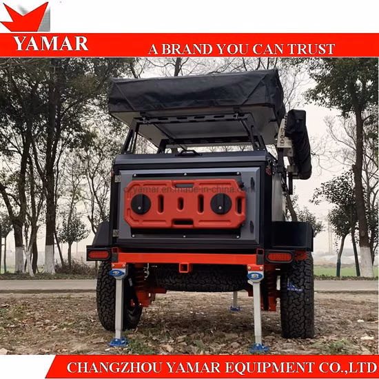 Rimorchio da campeggio/Rimorchio per camper con tetto a guscio rigido