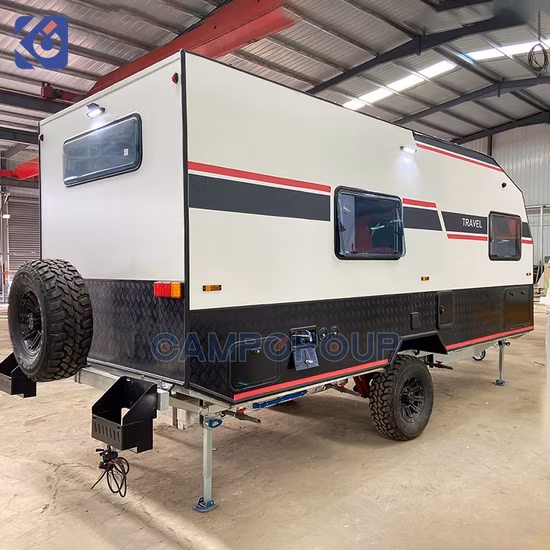 Rimorchio da viaggio per camper, rimorchio da campeggio fuoristrada di lusso standard australiano